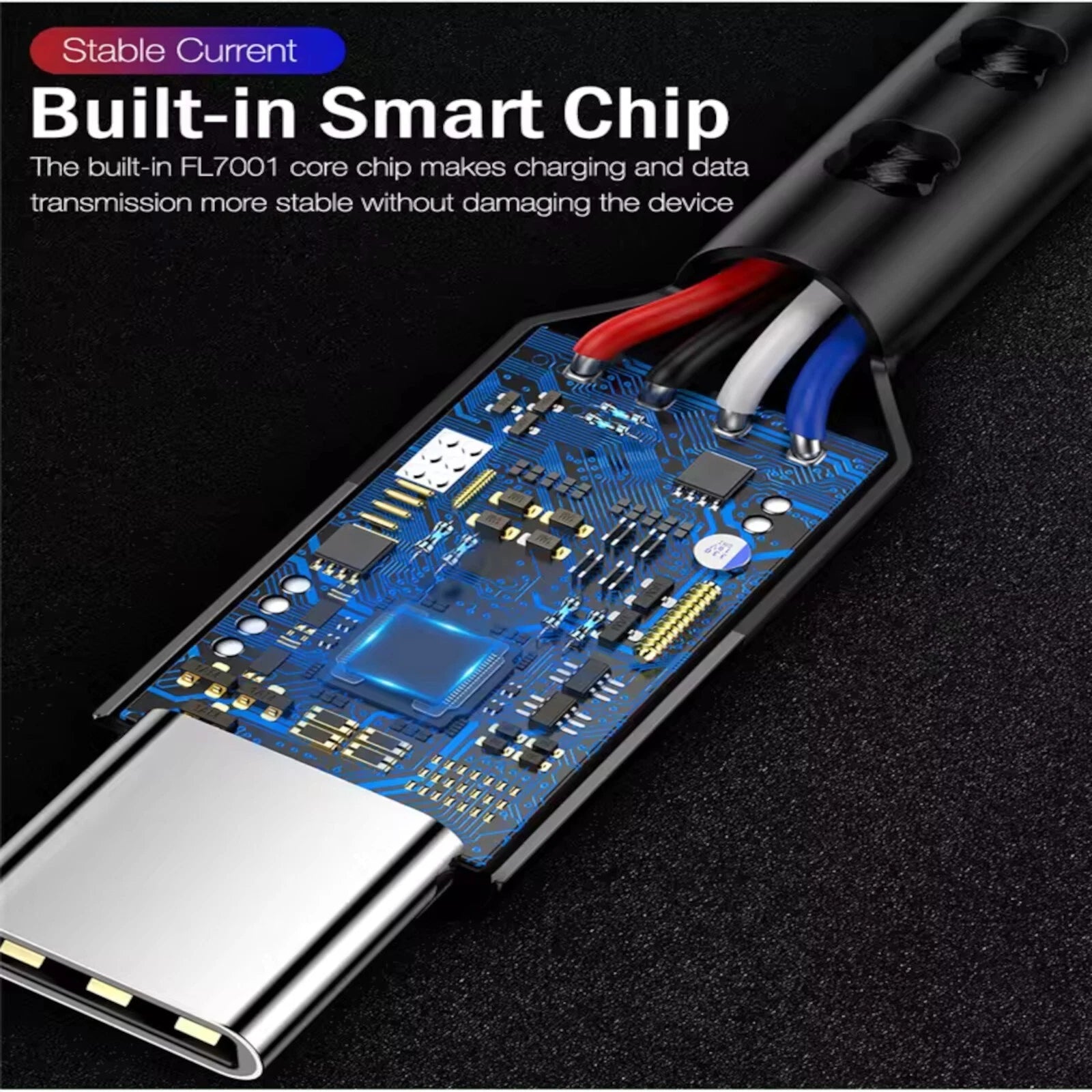 USB-C Cable To USB-C Braided Fast Charger Cable Type C Lead For iPhone 15 16 17