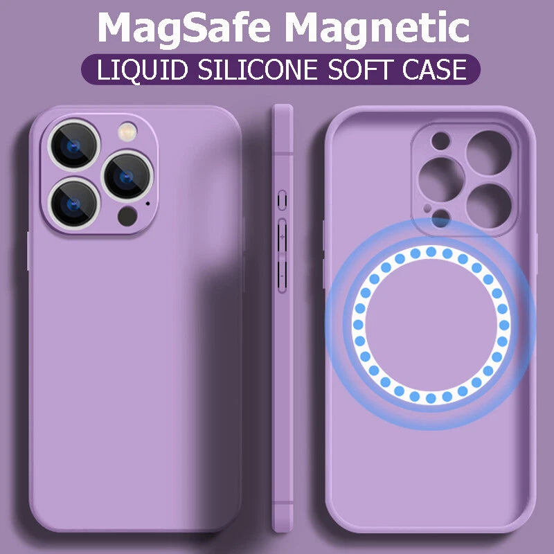 MagSafe Case for iPhone 16 Pro Max–Shockproof Matte Case | Magnetic Matte Cover