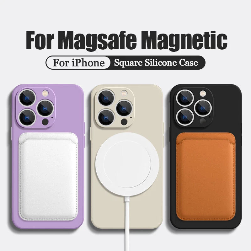 MagSafe Case for iPhone 16 Pro Max–Shockproof Matte Case | Magnetic Matte Cover