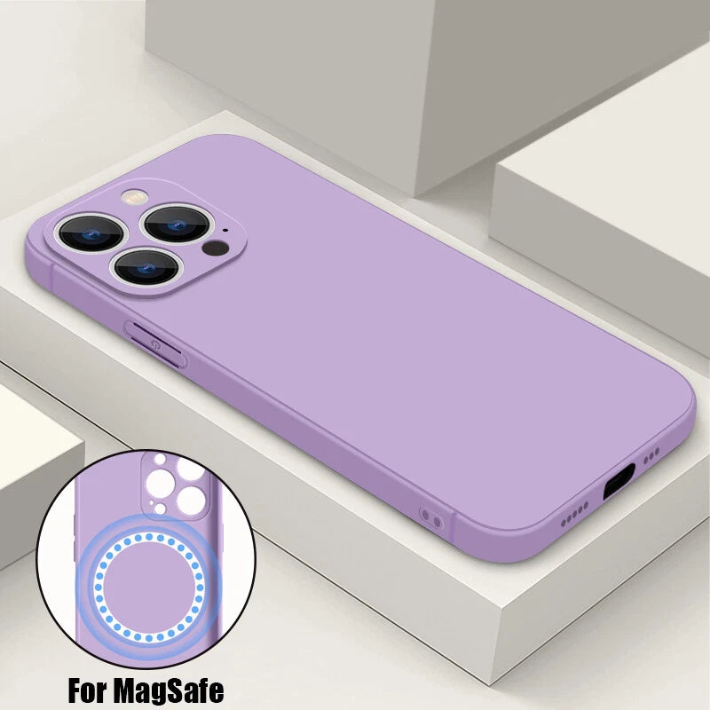 MagSafe Case for iPhone 16 Pro Max–Shockproof Matte Case | Magnetic Matte Cover