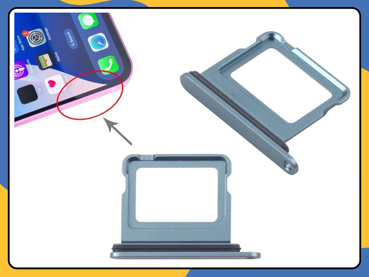 Apple iPhone 16Plus SIM Card Tray Replacement | OEM Single SIM Slot – UK Version