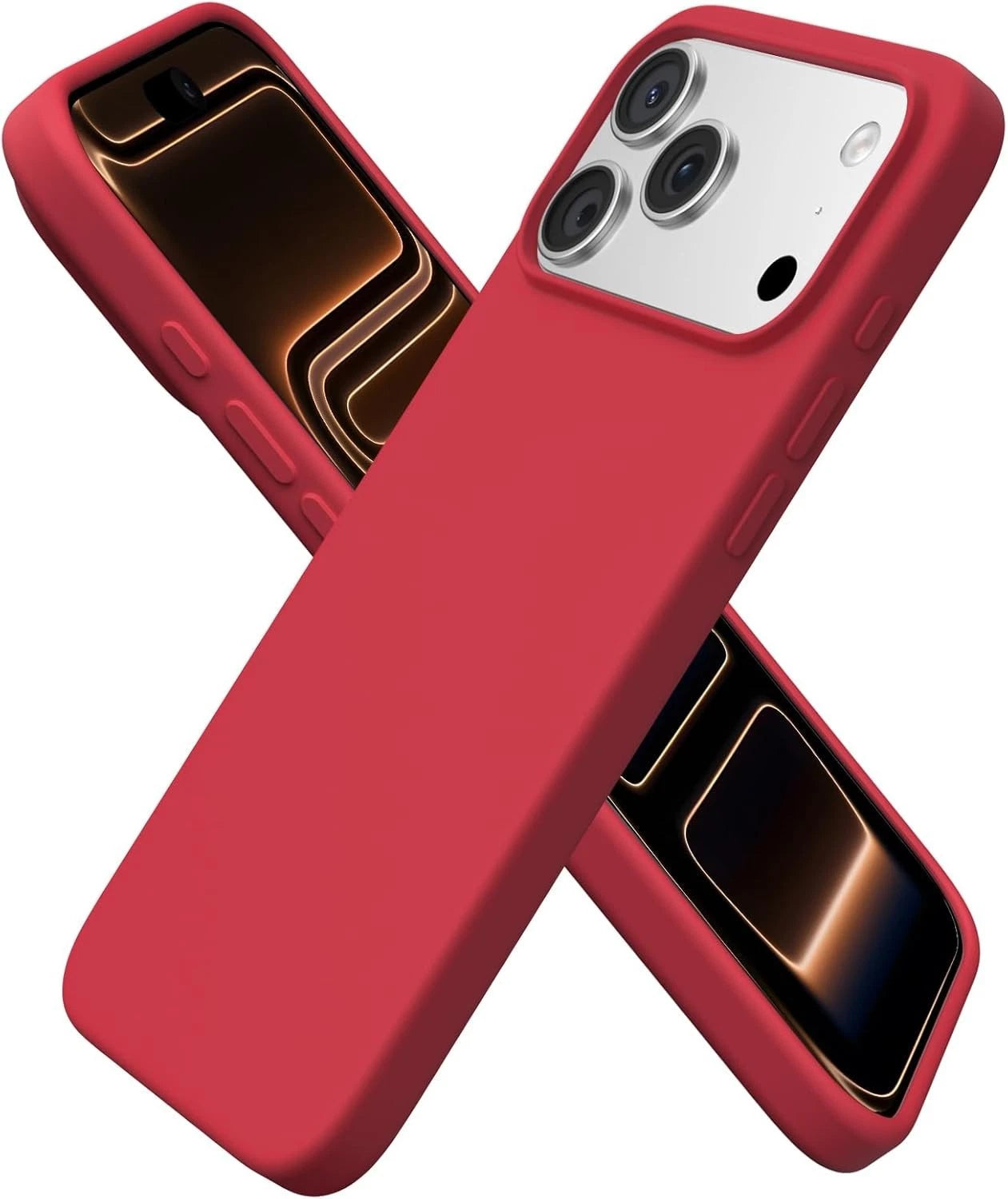 Shockproof Silicon Case For iPhone 17 Pro Gel Ultra Slim Case Multiple Colours