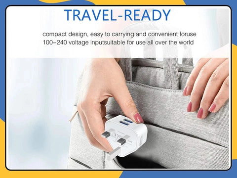 APPLE IPHONE 3Pin Dual USB CHARGER POWER ADAPTER 2 PORT USB 5C Fast Charger Plug