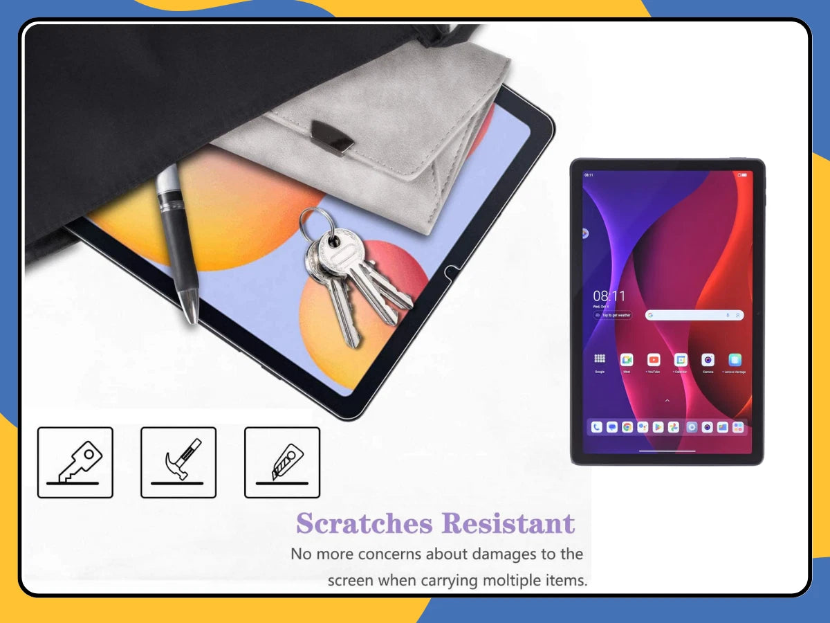 2X Screen Protector For Samsung Galaxy Tab A7 (T500)  Tempered Glass UK