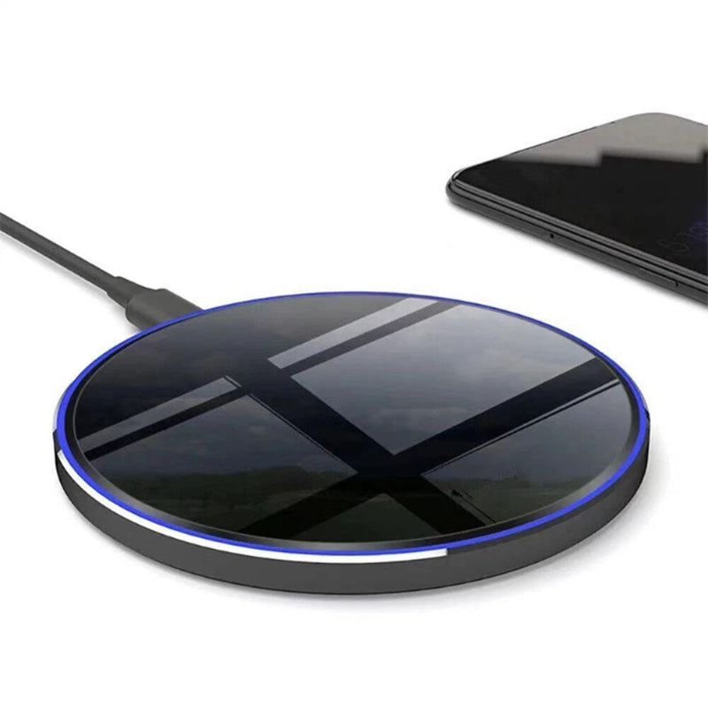 Fast Wireless Charger Adgustable Charging Pad For iPhone, Samsung & Android