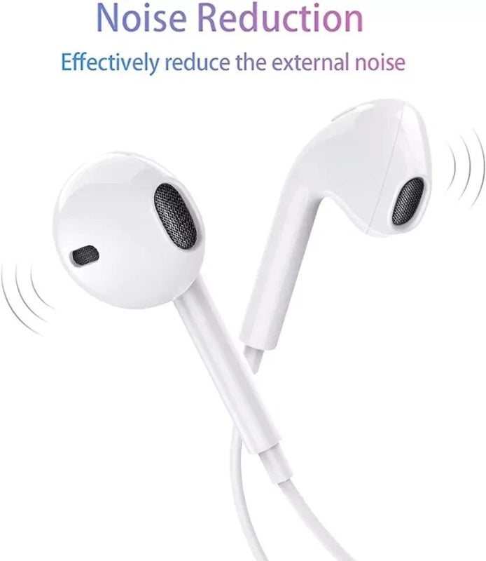 Earphones For EarPods 8Pin Connector Wired For Apple iPhone 7 8 SE 11 12 13 14