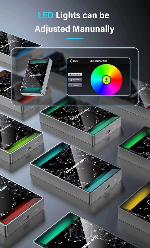 Wireless CarPlay AI box Android Auto Adapter Converter w/ Netflix YouTube Tiktok