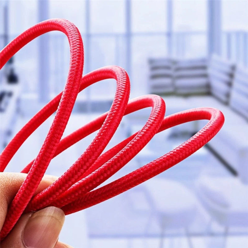 Durable Type C to Type C Long Cable PD 100W Fast Charger Long Alloy USB-C Lead