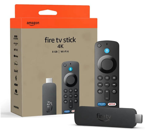 Amazon Fire TV Stick 4K Firestick | Ultra HD | Wi-Fi 6 | Alexa Voice Remote