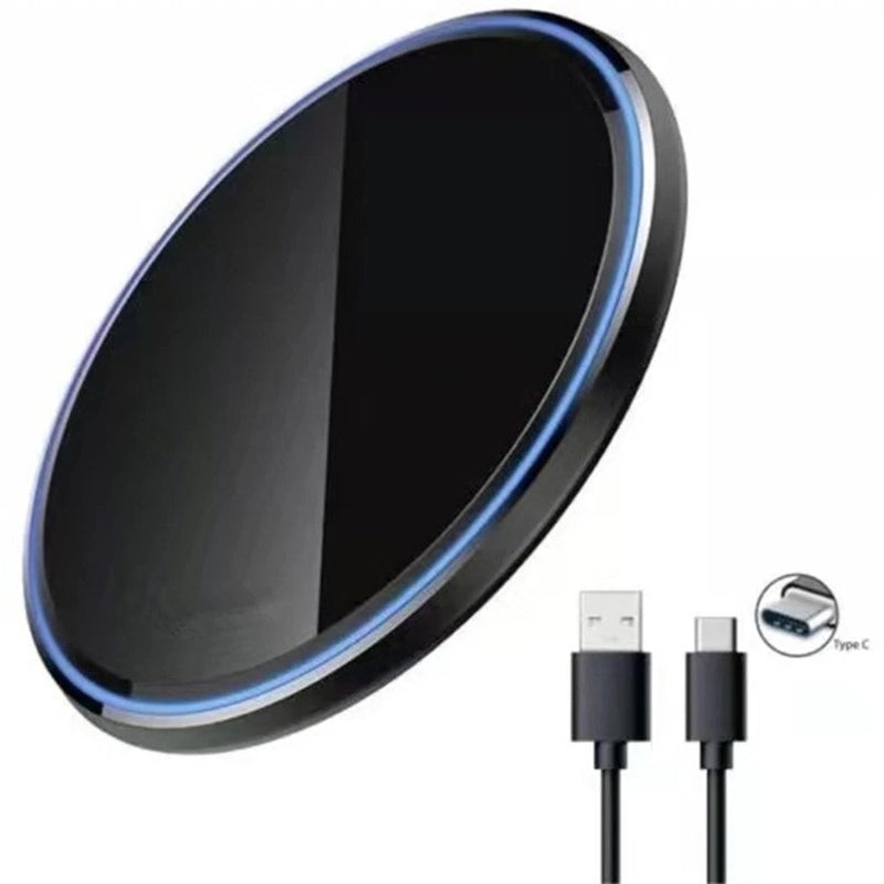 Fast Wireless Charger Adgustable Charging Pad For iPhone, Samsung & Android