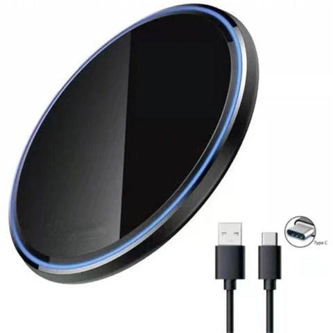 Fast Wireless Charger Adgustable Charging Pad For iPhone, Samsung & Android