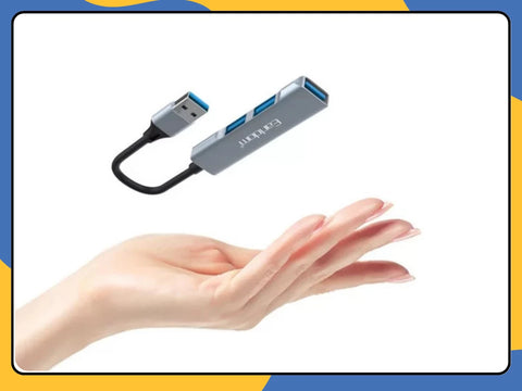 3 in 1 Multiport USB Hub Type A  To USB 3.0 Adapter Anti heat, Fast and Durable