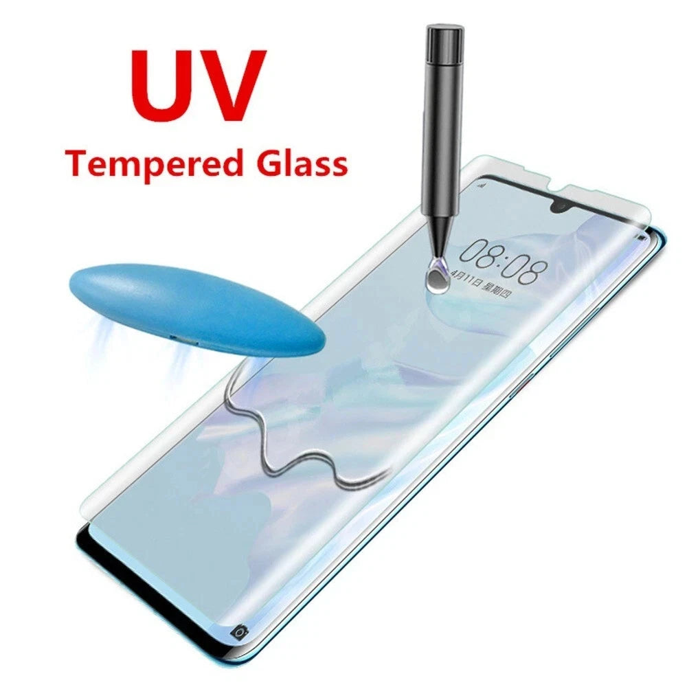 UV Liquid Tempered Glass Screen Protector Samsung Galaxy S20,S22,S23,S24 Note UK