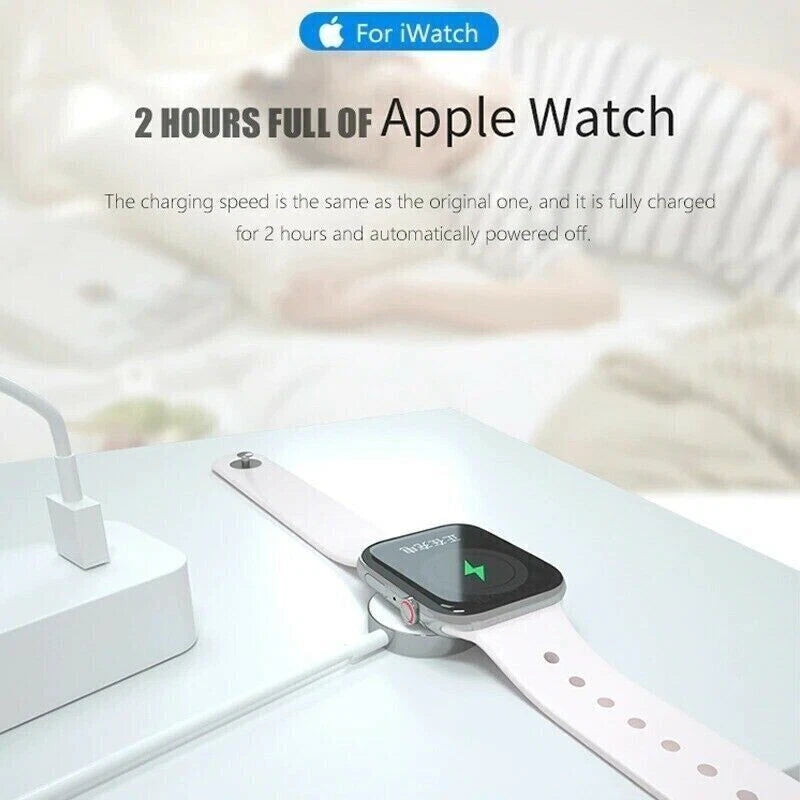 Magnetic iWatch Charger USB Charging Cable For Apple Watch Series 6/5/4/3/2