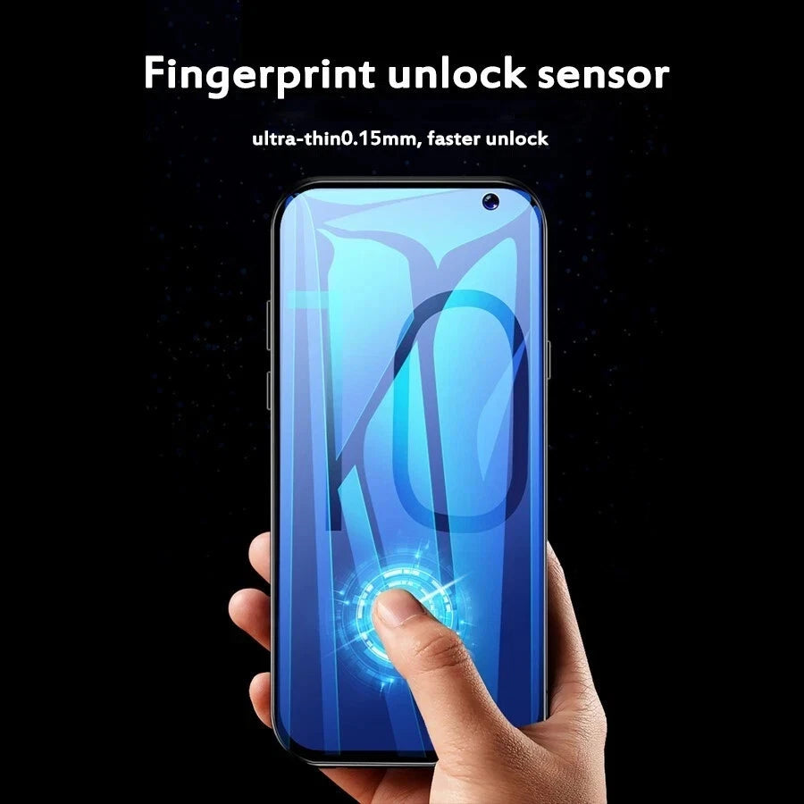 UV Liquid Tempered Glass Screen Protector Samsung Galaxy S20,S22,S23,S24 Note UK