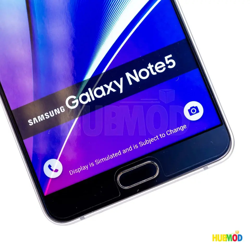 Black Samsung Galaxy NOTE 5 Dummy Cell Phone Display Prop Toy Non-Working