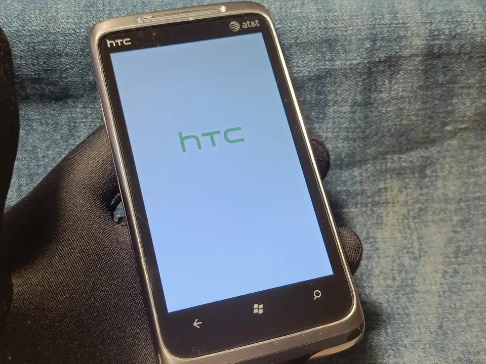 Rare Collectible HTC Surround 7 Smartphone Windows Phone 7-