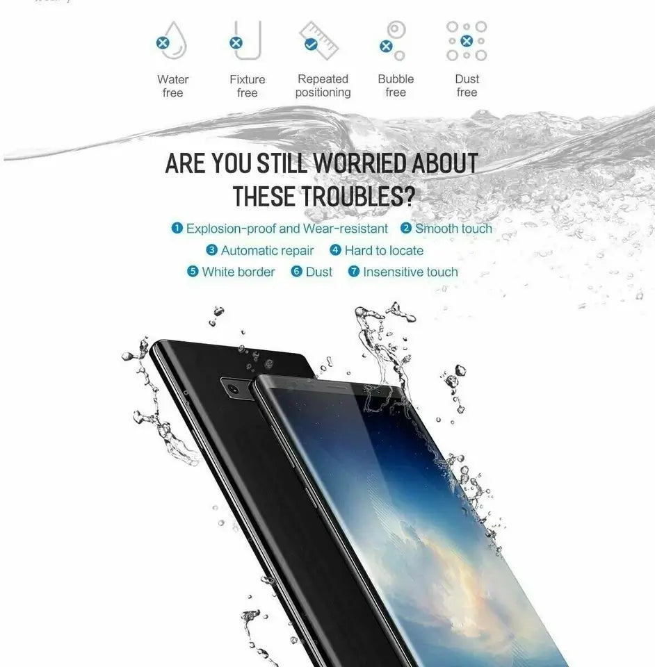 HYDROGEL Screen Protector For Samsung Galaxy S25 S24 S23 S22 Ultra S21 S20 Plus