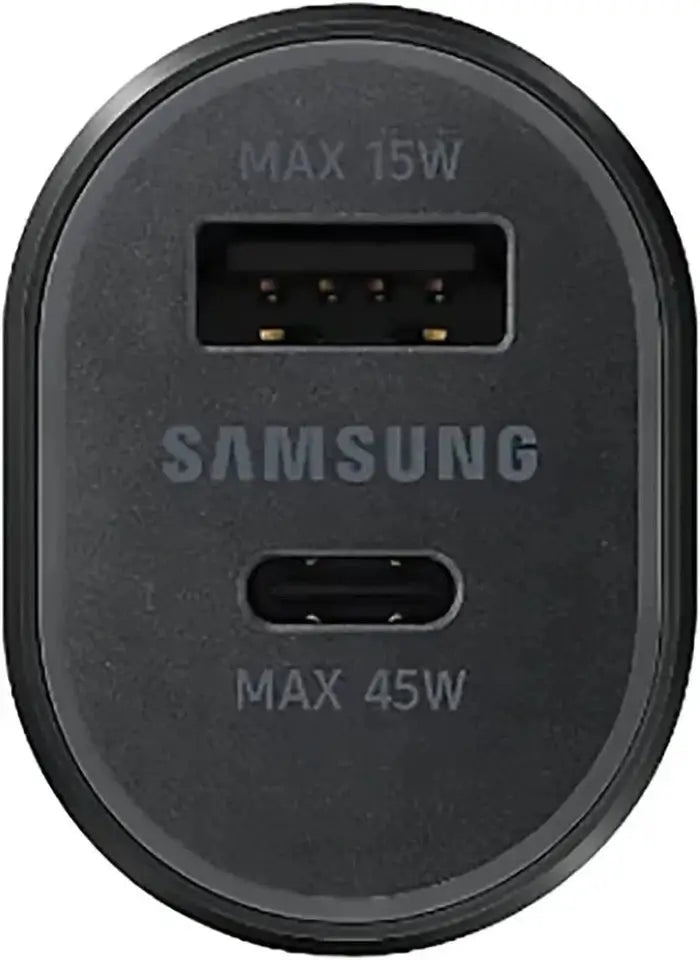 45W Samsung MAX USB-C Cable Dual Port Fast Charging Car Charger 5A NEW Sealed