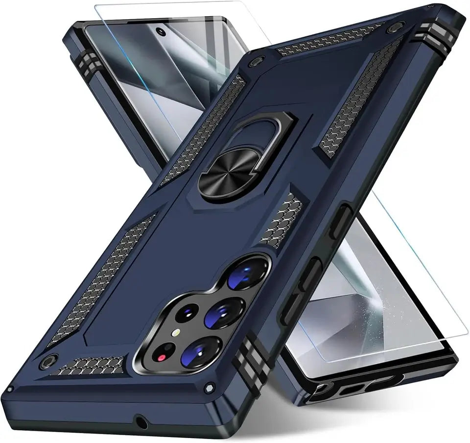 For Samsung Galaxy S25 Ultra S24 S23 FE S22 S21 S20 Case Phone Cover /W Screen