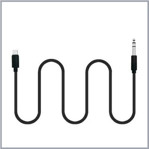 Type-C USB-C to 3.5mm Male Audio Jack AUX Cable Adaptor for Car Stereo Samsung